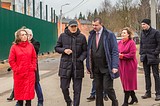 Дмитрий Голубков проверил качество работы регионального оператора в деревне Ликино