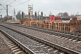 Строительно-монтажные работы на путепроводе в Саввинской Слободе остановлены
