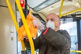 Общественный транспорт в Одинцовском округе дезинфицируют несколько раз в день