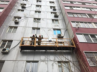 В Одинцовском округе началось утепление домов с применением новых технологий