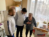 Одинцовские молодогвардейцы продолжают оказывать помощь пенсионерам в связи с пандемией коронавируса