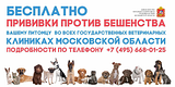 Осторожно, бешенство! Министерство сельского хозяйства и продовольствия Московской области предупреждает!