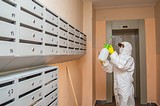 В Одинцово проверили качество дезинфекции подъездов