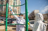 В Одинцово проверили качество дезинфекции подъездов