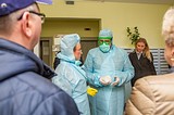В Одинцово проверили качество дезинфекции подъездов