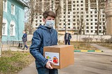 В Одинцовском округе семьям с детьми школьного возраста выдали продуктовые наборы