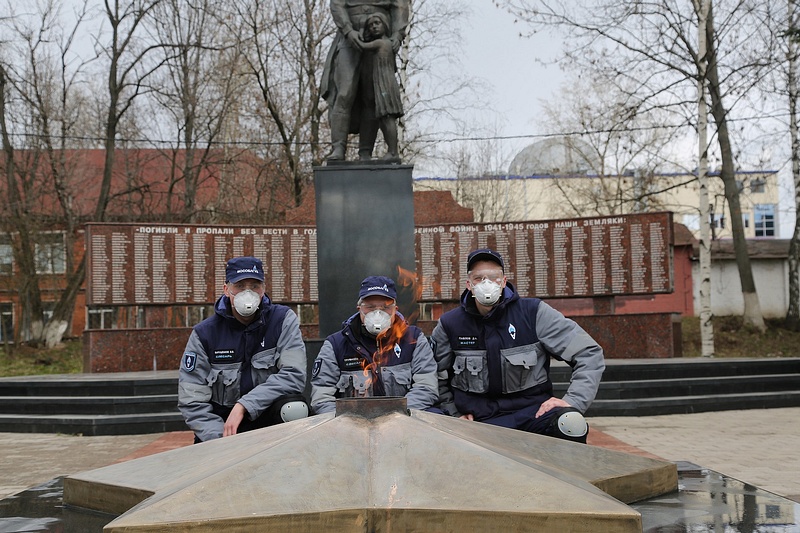 Более 50 мемориалов проверит Мособлгаз в преддверии Дня Победы, Апрель