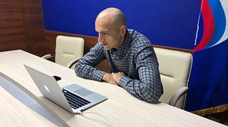 Дмитрий Голубков провел личный прием жителей в дистанционном формате