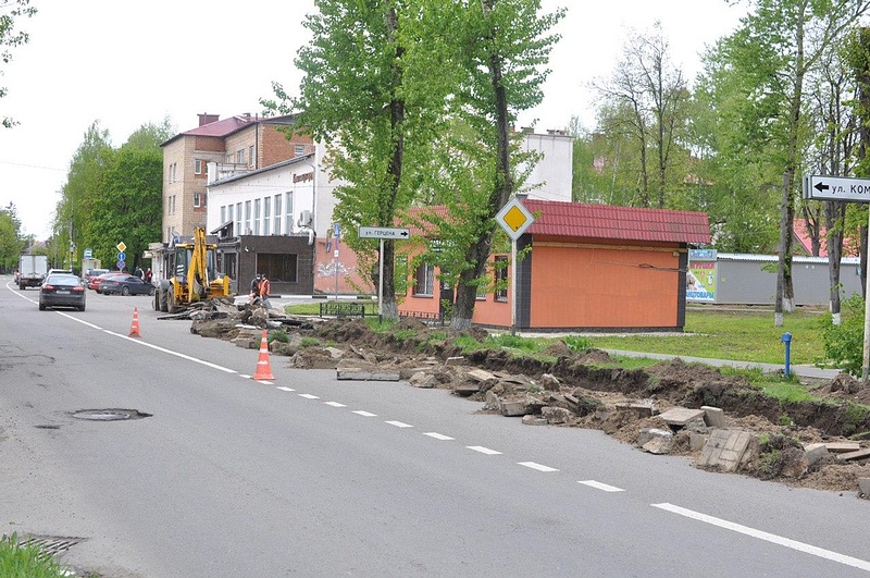 Более 11 тысяч квадратных метров дорожного полотна отремонтируют в Звенигороде к концу лета, Май