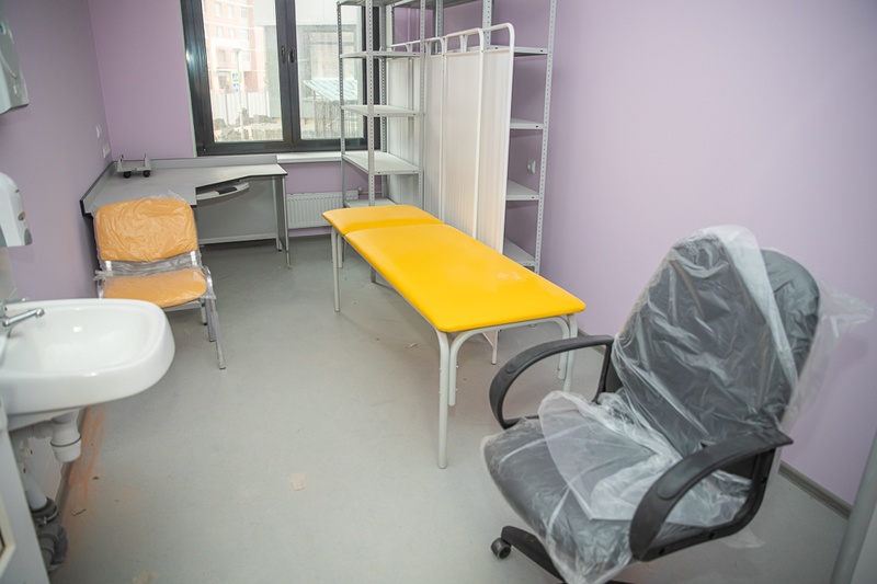 В Одинцово завершили первый этап реконструкции корпуса поликлиники №1, Май