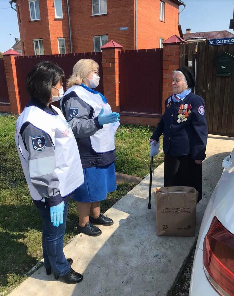 Волонтёры АО «Мособлгаз» поздравят одинцовских ветеранов с Днём Победы, Май