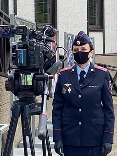 В День пропавших детей в Одинцовском парке культуры, спорта и отдыха появился тематический баннер