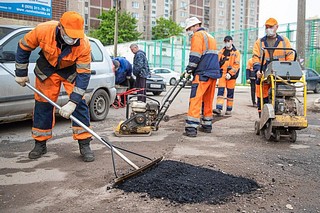 Около 3 тысяч ям устранили в Одинцовском округе с апреля 2020 года