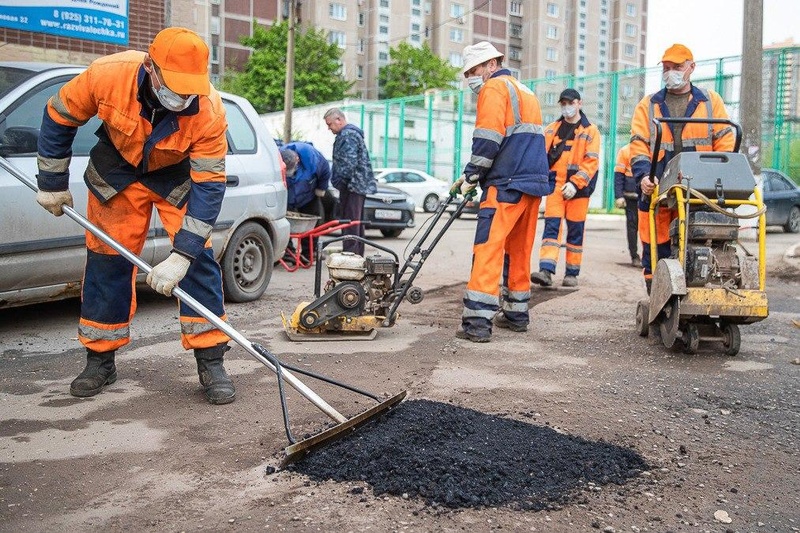 Около 3 тысяч ям устранили в Одинцовском округе с апреля 2020 года, Июнь