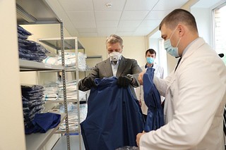 Порядка 230 пациентов с коронавирусом готовы принять в обновленной Никольской больнице