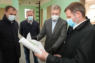 Андрей Иванов: Наша задача — чтобы уже 1 сентября дети могли пойти в отремонтированную Новогородковскую школу