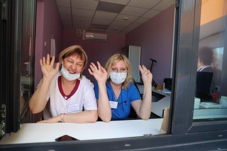 Денис Майданов, Анжелика Агурбаш и «Сопрано Турецкого» поздравили одинцовских медиков