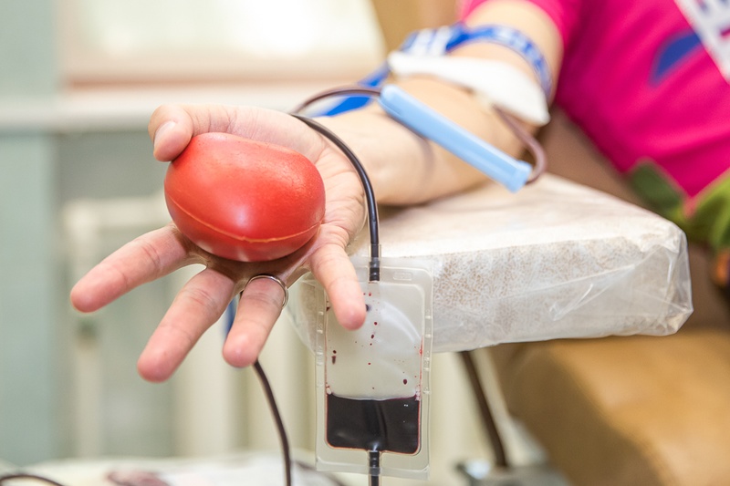 Доноры текст 6, Представители Одинцовского молодёжного центра посетили отделение переливания крови