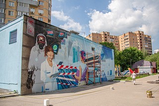 Новое граффити появилось в Одинцово