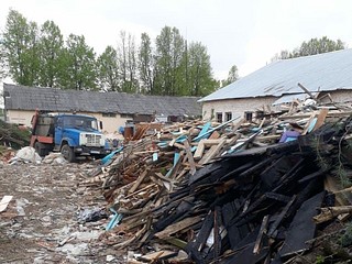 Арендатор земельного участка из Больших Вязём подозревается в незаконном складировании мусора