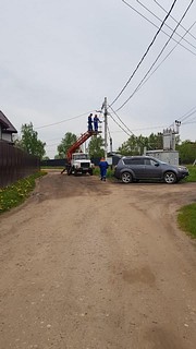 Жители деревни Марьино пожаловались на проблемы с уличным освещением