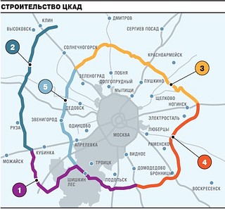 Новый участок ЦКАД-5 откроют в Звенигороде к концу июня