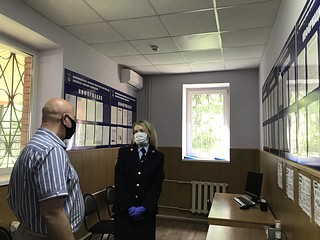 Общественники проверили работу Одинцовского Управления полиции
