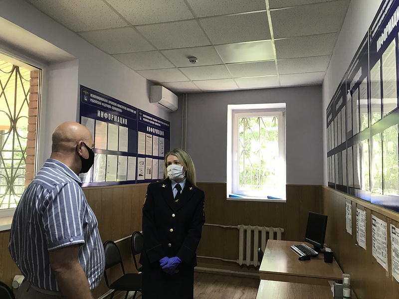 Общественники проверили работу Одинцовского Управления полиции, Июнь