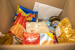 В период противоэпидемических мер продуктовые наборы получили более 46 тысяч жителей округа