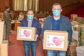 В период противоэпидемических мер продуктовые наборы получили более 46 тысяч жителей округа