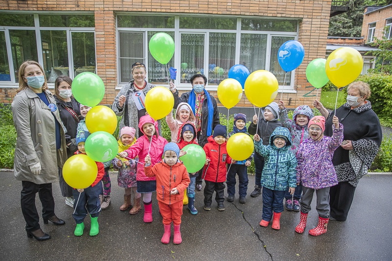 Подмосковная «Единая Россия» поздравила маленьких жителей региона с Днём защиты детей, Июнь