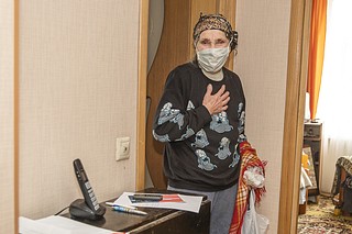 Волонтёры продолжают работу по оказанию помощи социальным категориям граждан