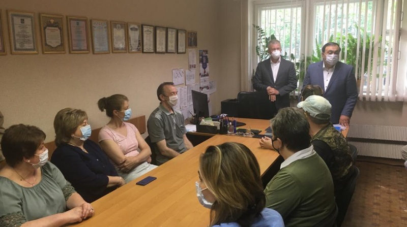 Одинцовские депутаты провели информационную встречу с жителями по поправкам в Конституцию, Июнь