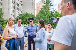 В Одинцовском округе прошел выездной рейд по выявлению незаконно выброшенного мусора
