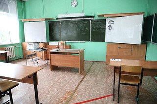 Андрей Иванов посетил с инспекцией школу имени генерала Пронина в Звенигороде