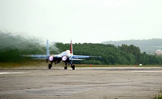 «Русские витязи» получили четыре новых истребителя Су-35С