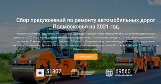 На портале «Добродел» запущен 2 этап голосования по ремонту дорог в 2021 году