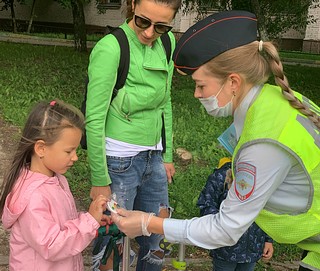 Отдел ГИБДД провёл профилактическую акцию «Ребенок-пассажир-пешеход»