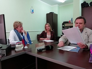 Татьяна Одинцова провела личный прием граждан в Звенигороде