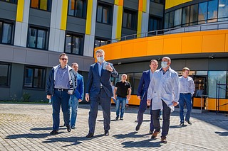 Завершающие работы ведутся в клинико-диагностическом центре в Одинцово