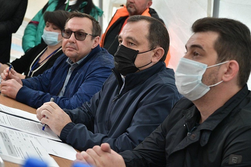 Игорь Брынцалов встретился с жителями городского округа Рузский, чьи дома пострадали в результате чрезвычайной ситуации, Июль