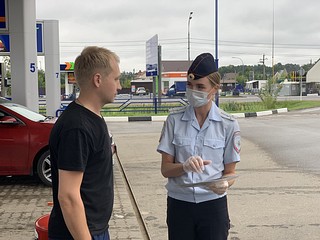 Социальный раунд «Трезвый водитель» провели инспекторы Одинцовского отдела ГИБДД