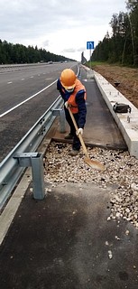 Студенты-дорожники из Санкт-Петербурга приняли участие в реконструкции трассы М-1 «Беларусь»