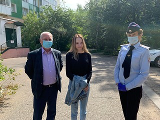 Полицейские и общественники провели в Одинцово акцию «Здоровье — твое богатство»