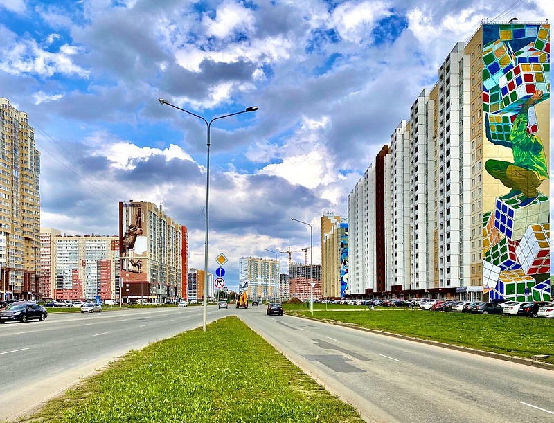 В Челябинске проходит первый этап фестиваля Урбан морфогенезис 2020, Август