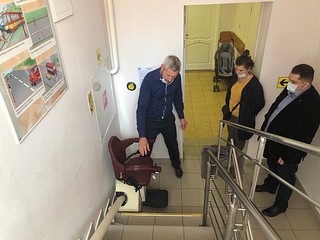 Михаил Диктованный провел встречу с руководством школы «Гармония» в Старом городке