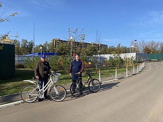 Одинцовские единороссы приняли участие в акции «День без автомобиля»