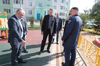 Благоустройство территории военных городков в Одинцовском округе продолжается