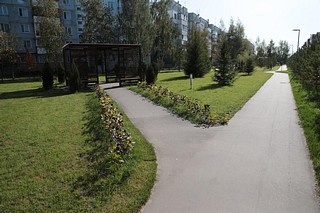 Благоустройство территории военных городков в Одинцовском округе продолжается