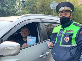 Сотрудники Одинцовской Госавтоинспекции провели профилактическую акцию «Ребенок-пассажир-пешеход»